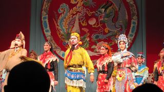 気軽に楽しめる京劇。