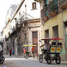 旧市街の街並み