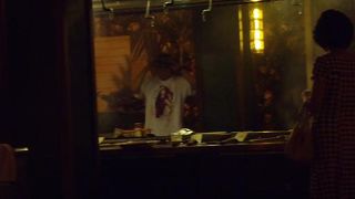 夕日を見ながら食べるべきでした