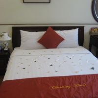 ベッドの上に生花でデコレーションされてました！！！