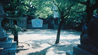 勝海舟がよくお参りにきていた神社