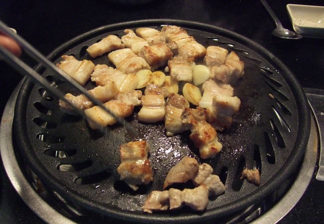 美味！サムギョプサル