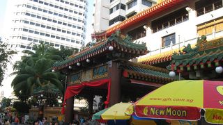 ブギスのウォータールーストリートにある仏教寺院です。