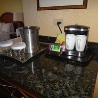 コーヒーメーカー、もうちょっと均等に分けて欲しかった（＾＾；