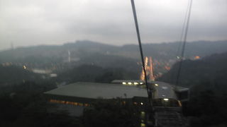 ロープウェーも楽しいが　茶芸館も楽しめれる