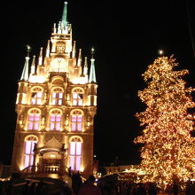 夜のイルミネーション