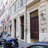 アパートメントの入口