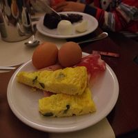 ホテルの朝食。（肉系）