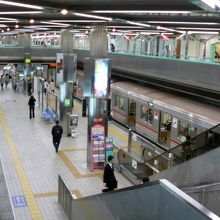 大阪の交通の拠点ひとつ千里中央（せんりちゅうおう）駅