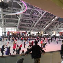 アイスリンクもあります