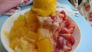 めちゃ旨！フルーツいっぱいカキ氷