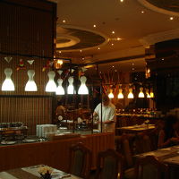 朝食バイキング