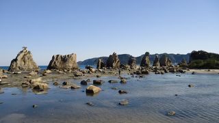 不思議な奇岩群