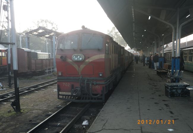 景色が最高。世界遺産インドの山岳鉄道群の一つ
