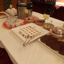 スイーツも数種類ありました