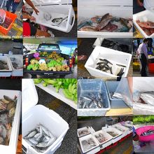 デデドの朝市ならではの地元密着商品