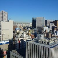 １４Ｆの部屋の窓からの眺めです