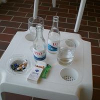 バルコニーもそれなりの広さ。