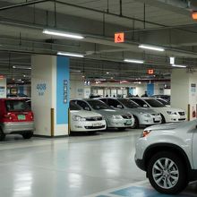 すっごく広い駐車場