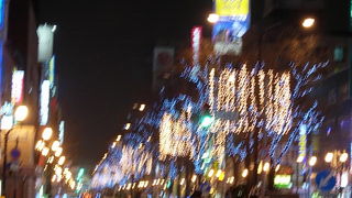 大通公園から札幌駅