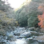 JR高槻駅から市バスで行ける摂津峡（せっつきょう）