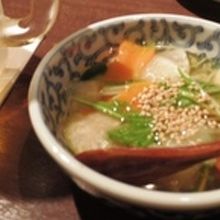 付き出し水キムチ