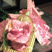 山形牛の盛り合わせ