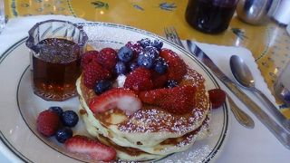 アメリカらしいパンケーキ