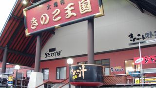 きのこ汁１００円　その他きのこのお土産いっぱい