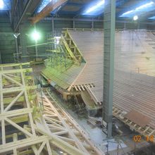 本丸御殿復元工事公開中!