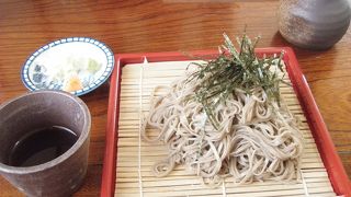 美味しい限定手打ち蕎麦を外湯巡りの途中で