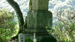 JRだと山陰本線で「嵯峨嵐山」が近い嵐山（あらしやま）の小督塚（こごうづか）