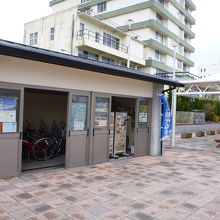 弁天島の自転車