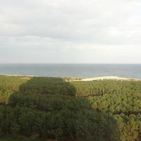 目の前はトム・ワトソン・コース　影はホテル自身