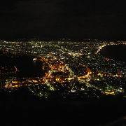 世界三大夜景のひとつ　～　函館山からの夜景