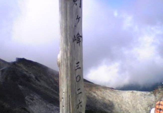 一番簡単に登れる3000メートル級の山
