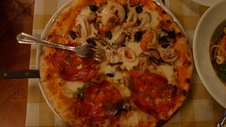 パスタもピザもレベルが高い。