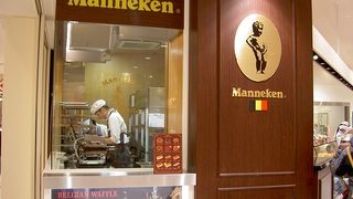 ベルギーワッフルの店　Manneken