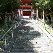 紀州東照宮参道