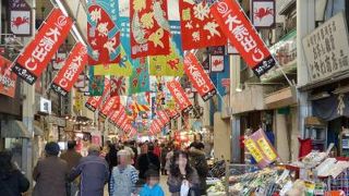 昔ながらの商店街！
