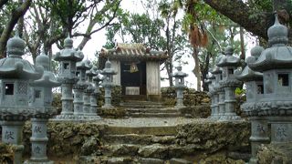 川平湾の周囲に広がる公園