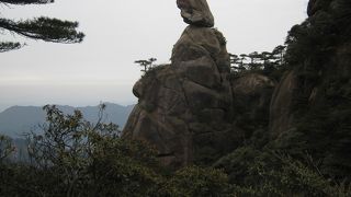 奇岩を見ることができる世界遺産