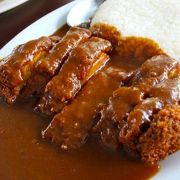 ハワイナンバー１のカツカレー！