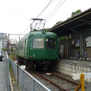 JR線から熊本電鉄への乗換駅