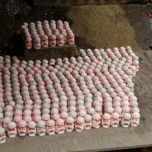 願い事を書いて並べる