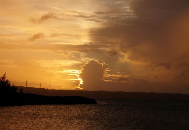 ぱいながまの夕日