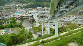 JR山陽本線とスカイレールの乗換駅