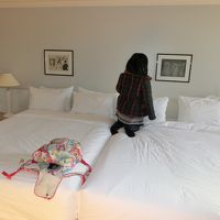 Deluxe Family Room。ベッドはくっつけれます