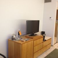 床はタイル張りです