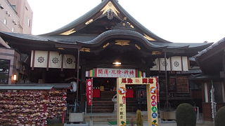 ユニークな風情の観音様です